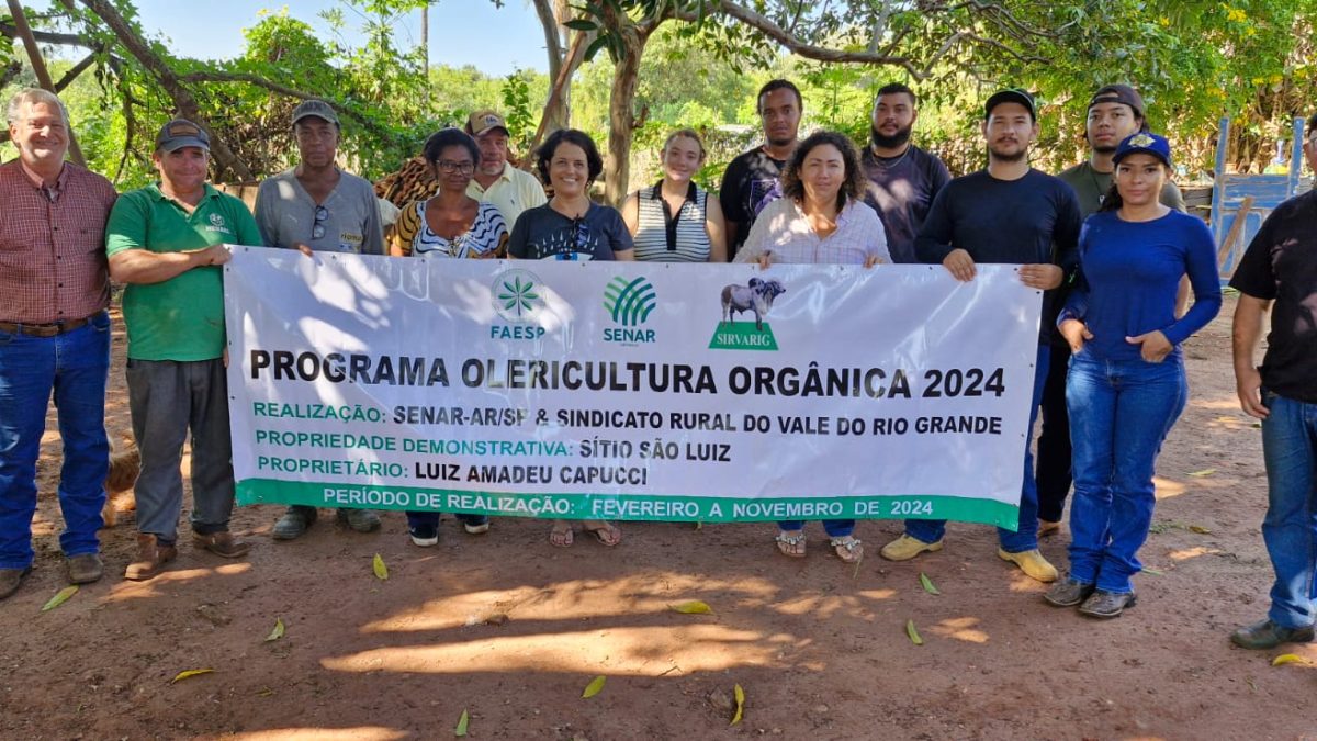 O Sindicato Rural do Vale do Rio Grande está promovendo o curso de Olericultura Orgãnica, voltado para trabalhadores rurais e produtores.