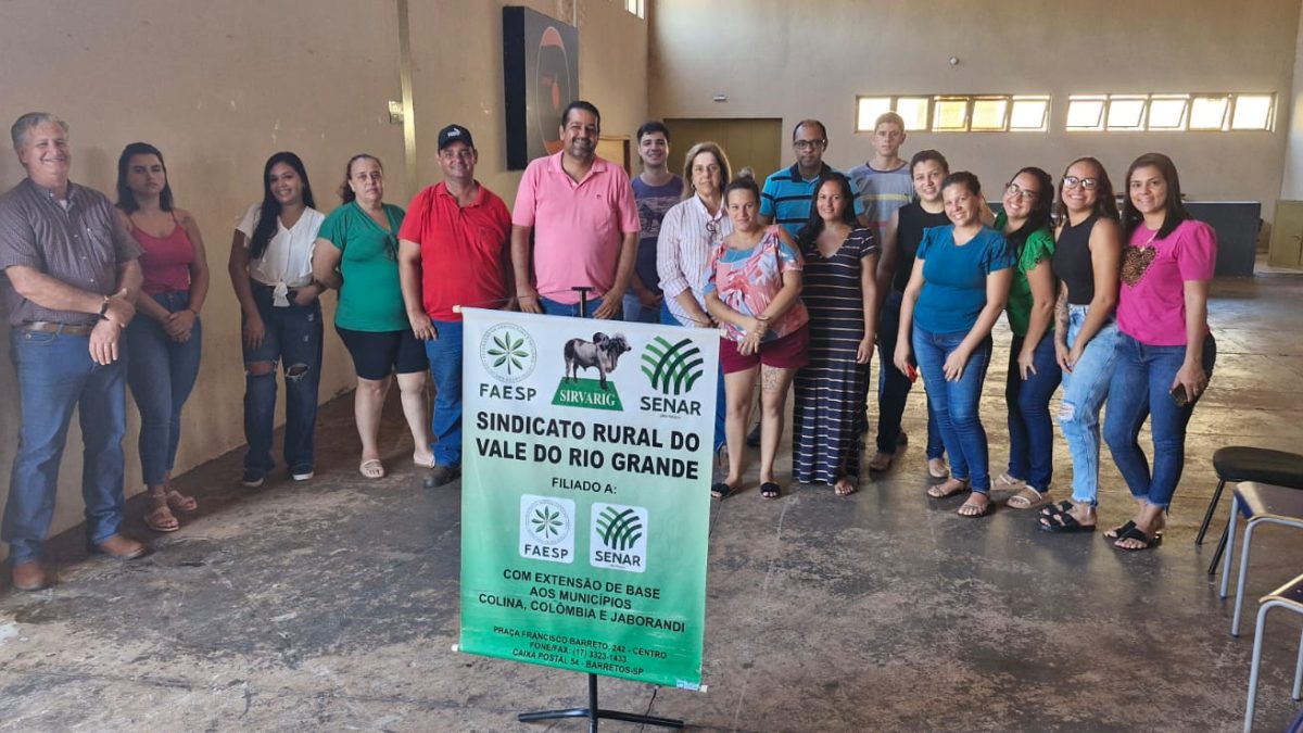 A cidade de Jaborandi, que também integra a área do Sindicato Rural do Vale do Rio Grande, está sediando nesta semana, entre os dias 18 e 22 de março