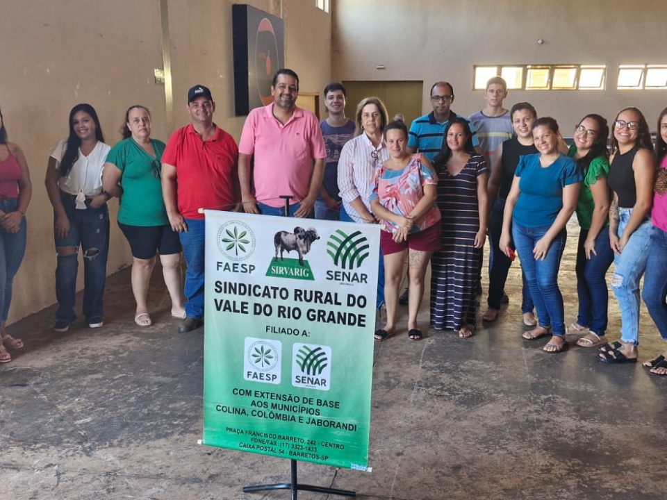 A cidade de Jaborandi, que também integra a área do Sindicato Rural do Vale do Rio Grande, está sediando nesta semana, entre os dias 18 e 22 de março