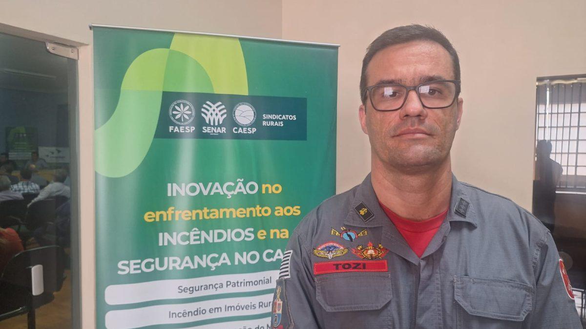 Em palestra ministrada no 11º Seminário de Incêndios e Monitoramento, realizado na sexta-feira (15), no auditório do Sirvarig, o Corpo de Bombeiros fez um alerta sobre a importância da conscientização em relação às questões de incêndios rurai
