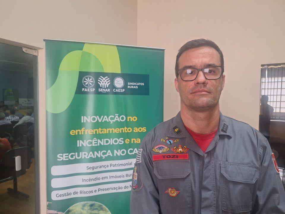 Em palestra ministrada no 11º Seminário de Incêndios e Monitoramento, realizado na sexta-feira (15), no auditório do Sirvarig, o Corpo de Bombeiros fez um alerta sobre a importância da conscientização em relação às questões de incêndios rurai